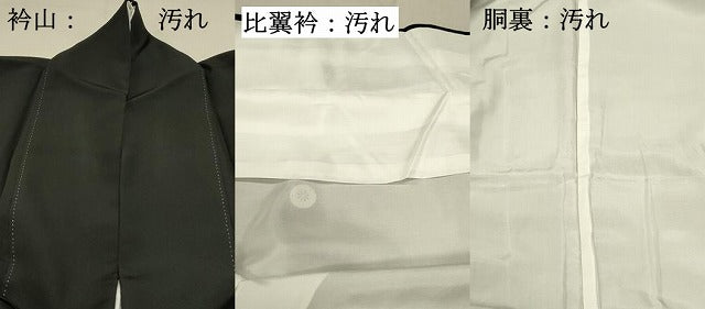 平和屋着物■豪華黒留袖　作家物　手描き　風景松文　暈し染め　正絹　逸品　DABC9647qp