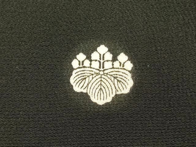 平和屋着物■豪華黒留袖 扇面枝梅文 宝尽くし 金彩 正絹 逸品 DABC9664qp