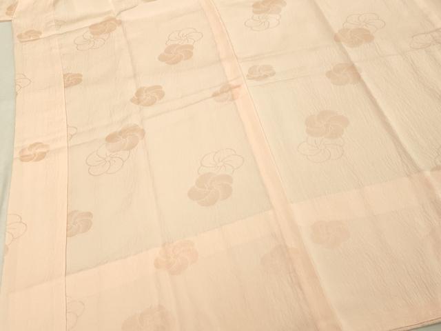 平和屋着物■長襦袢 無双仕立て 捻梅地紋 虹色 正絹 逸品 DABC9681qp