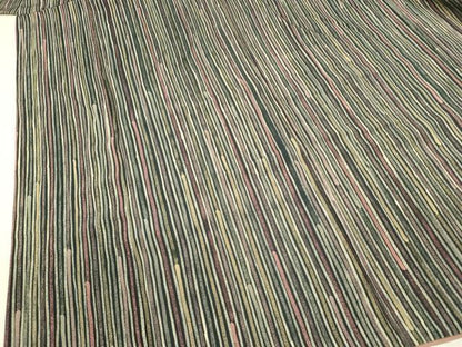 平和屋着物■上質な小紋 変わり間道 正絹 逸品 DABC9711qp