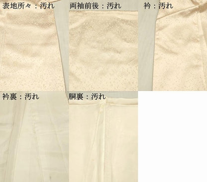 平和屋着物■訪問着 刺繍 草花文 金彩 正絹 逸品 DABC9726qp