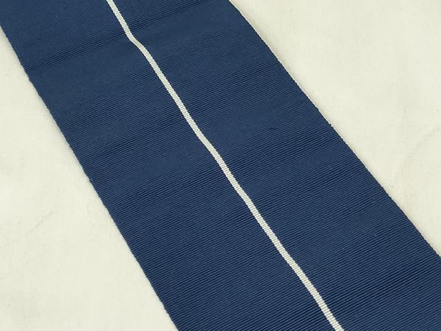 平和屋着物◎男性　本場筑前博多織　角帯　献上　正絹　逸品　DABC9741qp
