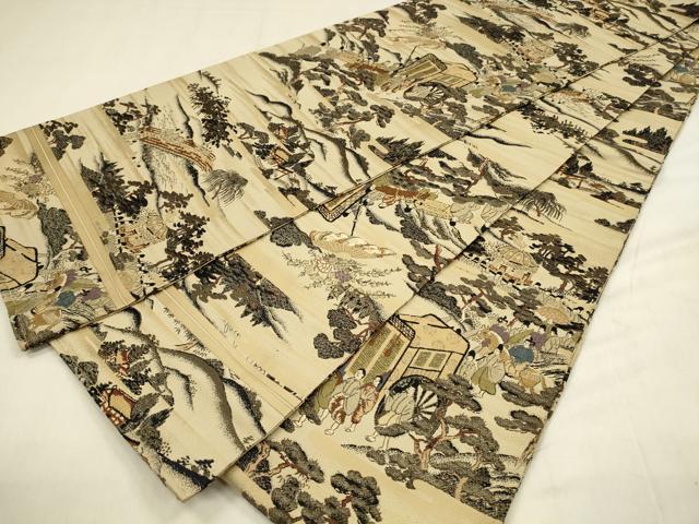 平和屋着物●アンティーク　大正ロマン　丸帯　龍　蜀江花文　正絹　逸品　DABE1188op 楽天市場】平和屋着物○アンティーク 大正ロマン 色留袖 駒刺繍 楽器