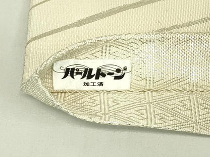 平和屋着物◎佐賀錦　太鼓柄袋帯　立波帆掛松文　金銀糸　逸品　DABC9926qp