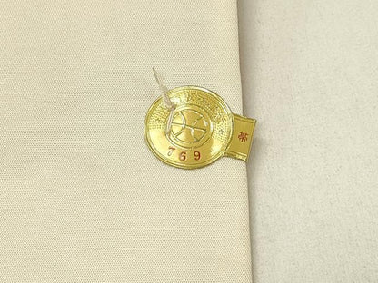 平和屋着物◎西陣 六通柄袋帯 唐織 蜀江花文 金銀糸 証紙付き 正絹 逸品 DABC9959qp