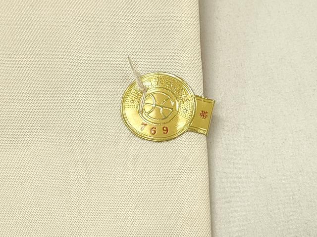 平和屋着物◎西陣 六通柄袋帯 唐織 蜀江花文 金銀糸 証紙付き 正絹 逸品 DABC9959qp