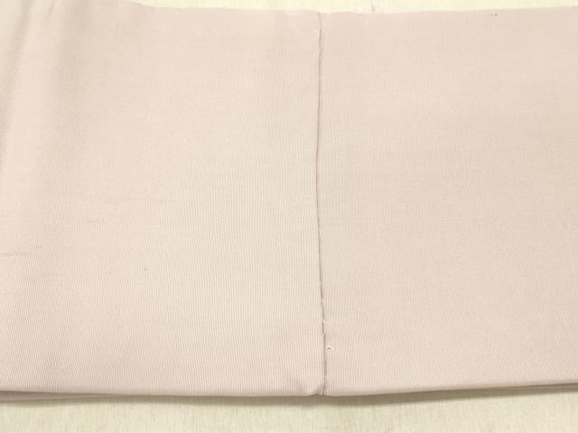 平和屋着物●塩瀬　つけ帯　草花　正絹　逸品　DABD0037op