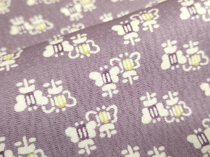 平和屋着物■上質な小紋 型染 遠州椿 正絹 逸品 DABD0061op