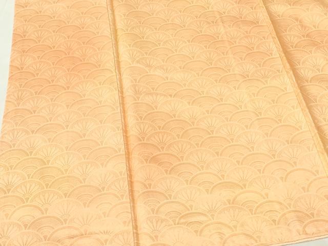 平和屋着物■上質な小紋 菊青海波地紋 暈し染め 正絹 逸品 DABD0066op