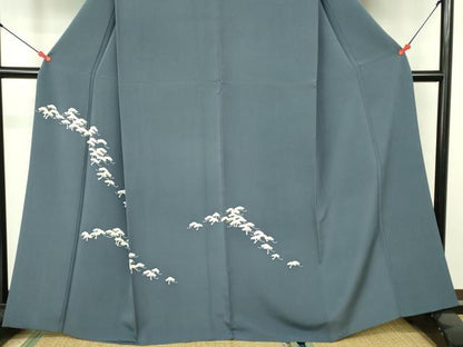 平和屋着物■訪問着 枝松 正絹 逸品 DABD0083op