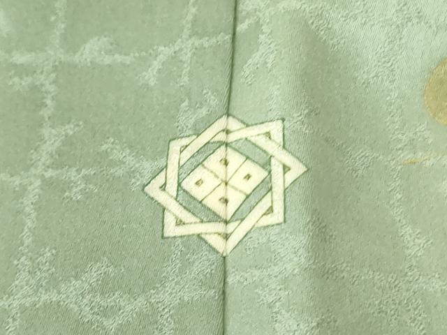 平和屋着物■訪問着 刺繍 花鳥文 松 暈し染め 金彩 正絹 逸品 DABD0115op