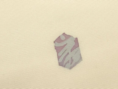 平和屋着物●塩瀬　九寸名古屋帯　作家物　草花　ろうけつ染め　正絹　逸品　DABD0133op