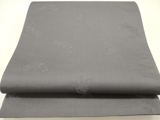 平和屋着物●世界的友禅作家　千地泰弘　千地天女　両面　六通柄袋帯　霞文　金糸　引箔　正絹　逸品　DABD0216op