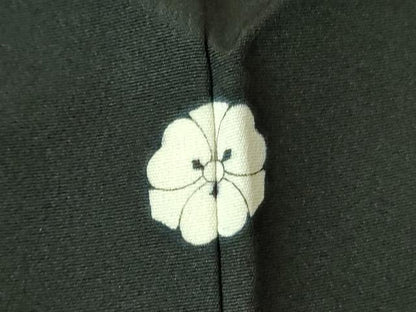 平和屋着物■豪華黒留袖　友禅　作家物　風景文　正絹　逸品　DABD0426op