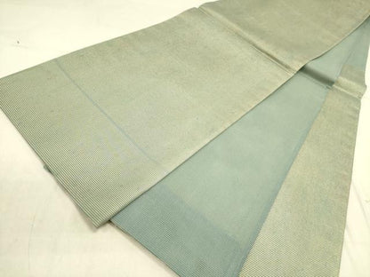 平和屋着物＊夏物 六通柄袋帯 霞文 金糸 正絹 逸品 DABD0446op