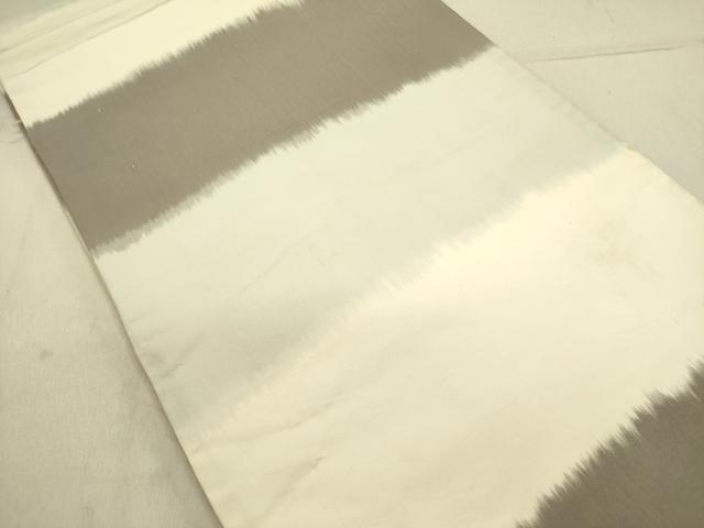 平和屋着物●六通柄袋帯　葡萄　草花文　金糸　正絹　逸品　DABD0530op