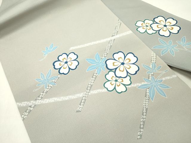 平和屋着物▼九寸名古屋帯　舞桜　逸品　DABD0541op