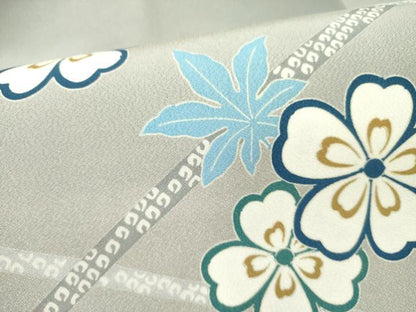 平和屋着物▼九寸名古屋帯　舞桜　逸品　DABD0541op