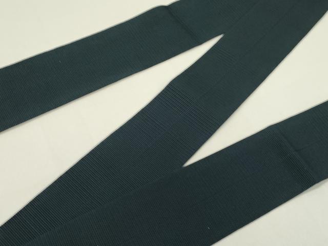 平和屋着物●男性　本場筑前博多織　角帯　百入茶色　共箱付き　正絹　逸品　DABD0578op