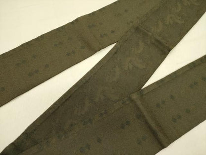 平和屋着物●男性　両面　角帯　抽象文様　正絹　逸品　DABD0609op