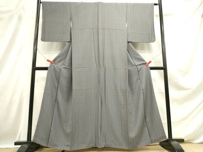 平和屋着物■上質な小紋 鹿の子間道 正絹 逸品 DABD0644op