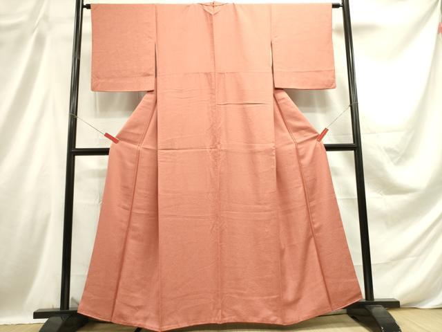 平和屋着物■江戸小紋 伝統工芸師 服部光擴 伊勢型錐彫 行儀 正絹 逸品 DABD0647op