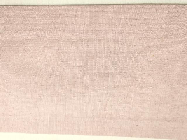 平和屋着物●九寸名古屋帯　結城紬　色無地　虹色　正絹　逸品　DABD0706op