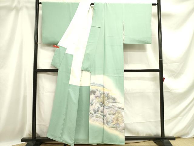 平和屋着物■豪華色留袖　楠翠　暈し染め　金彩　正絹　逸品　DABD0758op