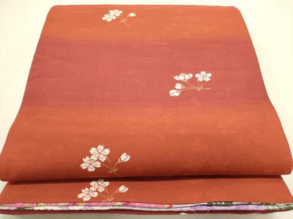 平和屋着物●両面　六通柄袋帯　牡丹　金銀糸　ラメ糸　やまと誂製　正絹　逸品　DABD0909op