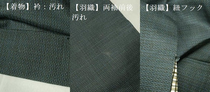 平和屋着物■男性 本場大島紬 アンサンブル 100亀甲 総詰め 正絹 逸品 DABD0953op
