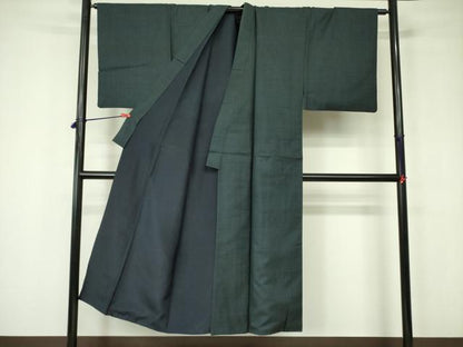 平和屋着物■男性 本場大島紬 アンサンブル 100亀甲 総詰め 正絹 逸品 DABD0953op