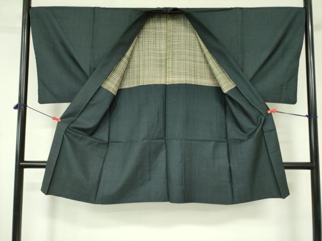 平和屋着物■男性 本場大島紬 アンサンブル 100亀甲 総詰め 正絹 逸品 DABD0953op