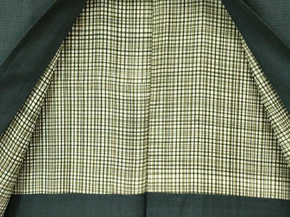 平和屋着物■男性 本場大島紬 アンサンブル 100亀甲 総詰め 正絹 逸品 DABD0953op