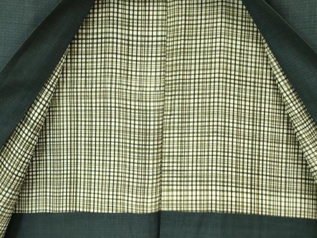 平和屋着物■男性 本場大島紬 アンサンブル 100亀甲 総詰め 正絹 逸品 DABD0953op