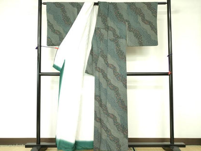 平和屋着物■上質な小紋 成り物 道長吉祥文 正絹 逸品 DABD0986op