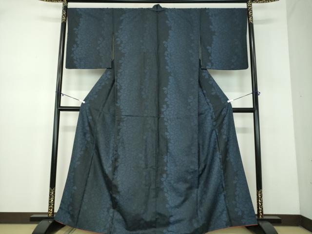 平和屋着物●上質な紬　花間道　正絹　逸品　未使用　DABD1015ps