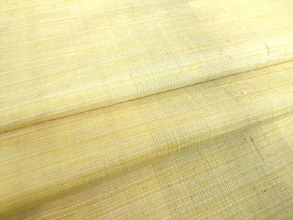 平和屋着物●紅花紬　米沢　霞間道　正絹　逸品　DABD1017ps