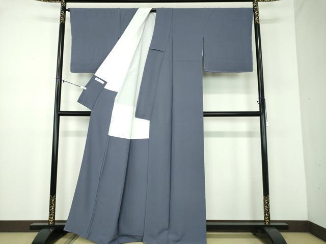 平和屋着物●上質な色無地　濃紅掛花色　正絹　逸品　未使用　DABD1028ps