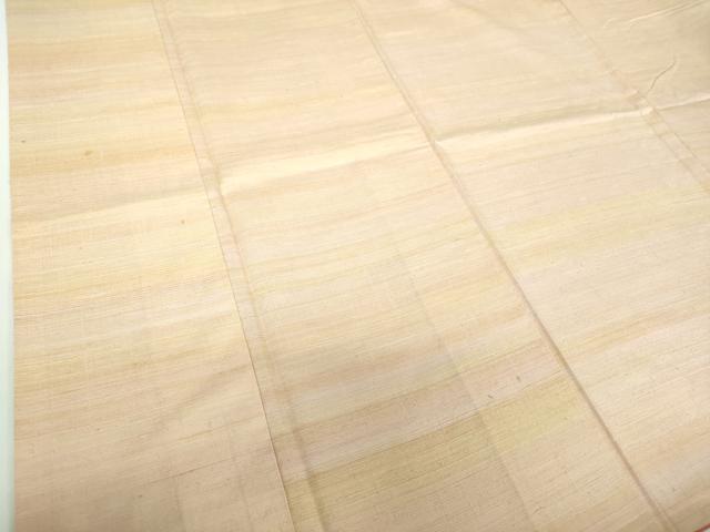 平和屋着物●紅花紬　米沢　霞文　鈴乃屋扱い　正絹　逸品　DABD1040ps
