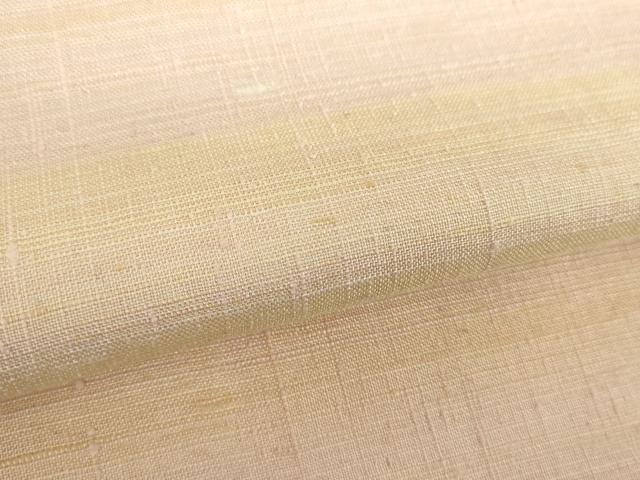 平和屋着物●紅花紬　米沢　霞文　鈴乃屋扱い　正絹　逸品　DABD1040ps