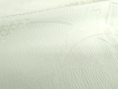 平和屋着物●上質な襦袢　無双仕立て　雪芝地紋　正絹　逸品　未使用　DABD1045ps