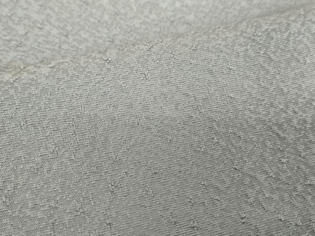 平和屋着物●上質な色無地　霞地紋　淡藤色　正絹　逸品　DABD1058ps