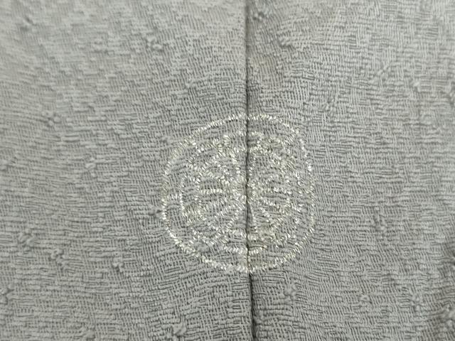 平和屋着物●上質な色無地　霞地紋　淡藤色　正絹　逸品　DABD1058ps
