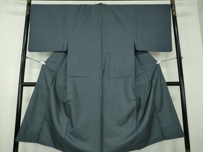 平和屋着物●男性　紬　亀甲柄　正絹　逸品　DABD1063ps