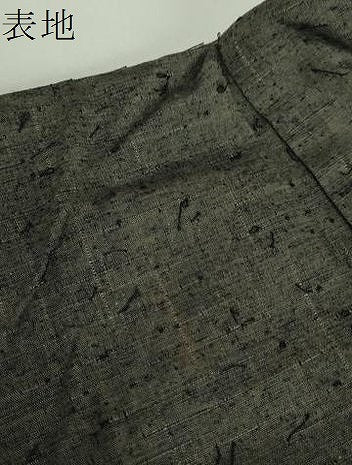 平和屋着物●男性　髭紬　正絹　逸品　DABD1064ps