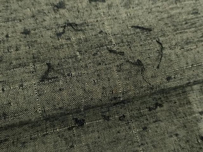 平和屋着物●男性　髭紬　正絹　逸品　DABD1064ps