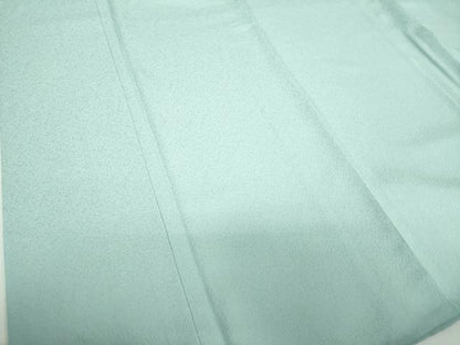平和屋着物●上質な色無地　紋意匠　水色　正絹　逸品　DABD1072ps