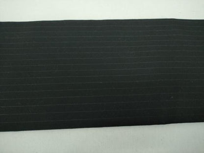 平和屋着物●ワンタッチつけ帯　縞　黒地　逸品　未使用　DABD1086ps