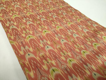 平和屋着物●龍村美術織物　九寸開き名古屋帯　七曜太子　正絹　逸品　DABD1100ps