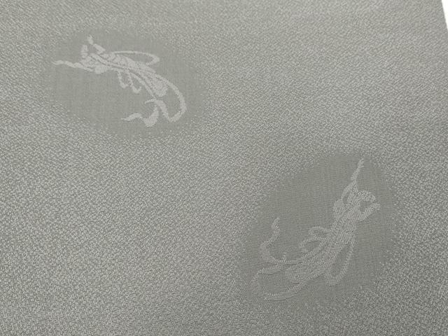 平和屋着物●世界的友禅作家　千地泰弘　太鼓柄袋帯　切嵌　千地天女　変わり間道　金糸　正絹　逸品　未使用　DABD1144ps